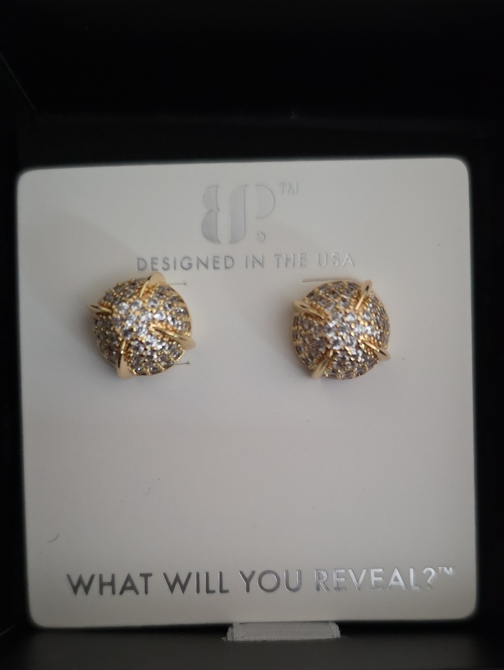 Bomb Party Obsidia The Guilded Dome Earrings